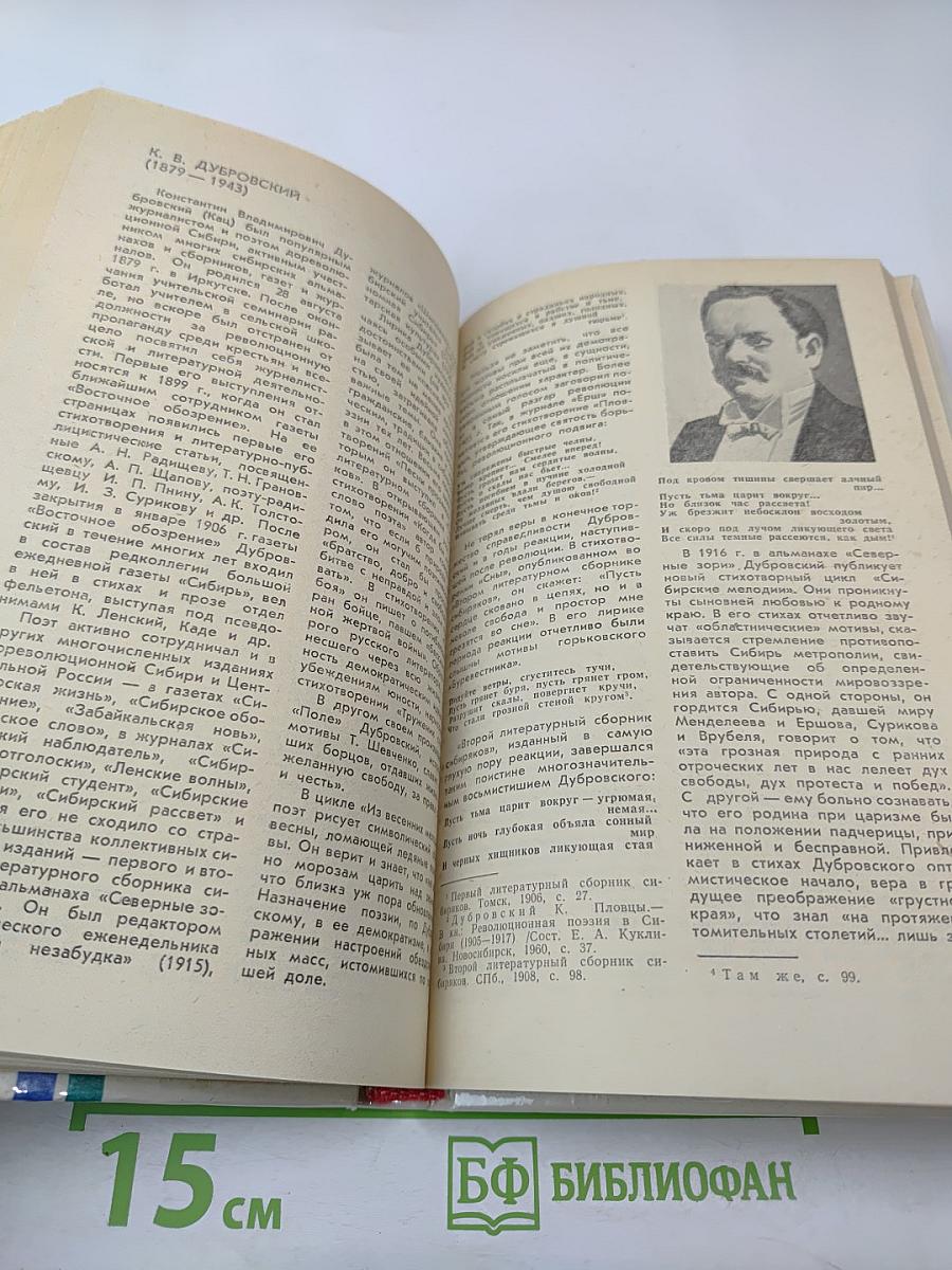 Литературная Сибирь. Критико-библиографический словарь писателей Восточной Сибири. Том 1