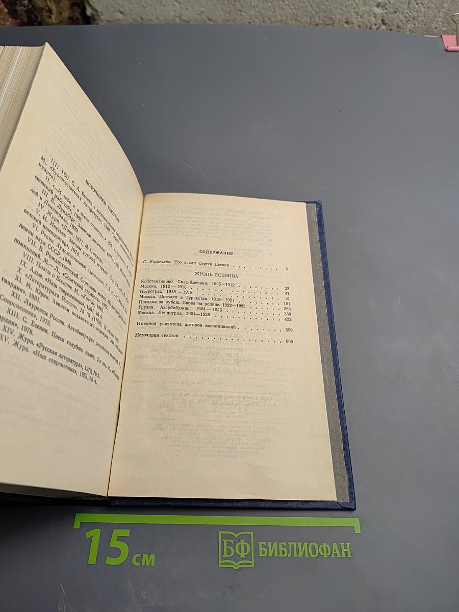 Жизнь Есенина