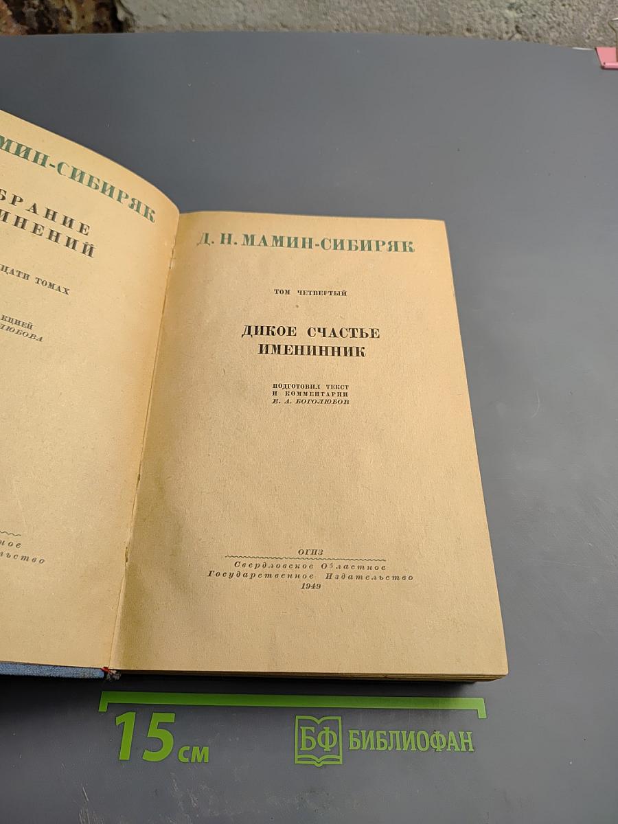 Дикое счастье. Именинник (Том 4)