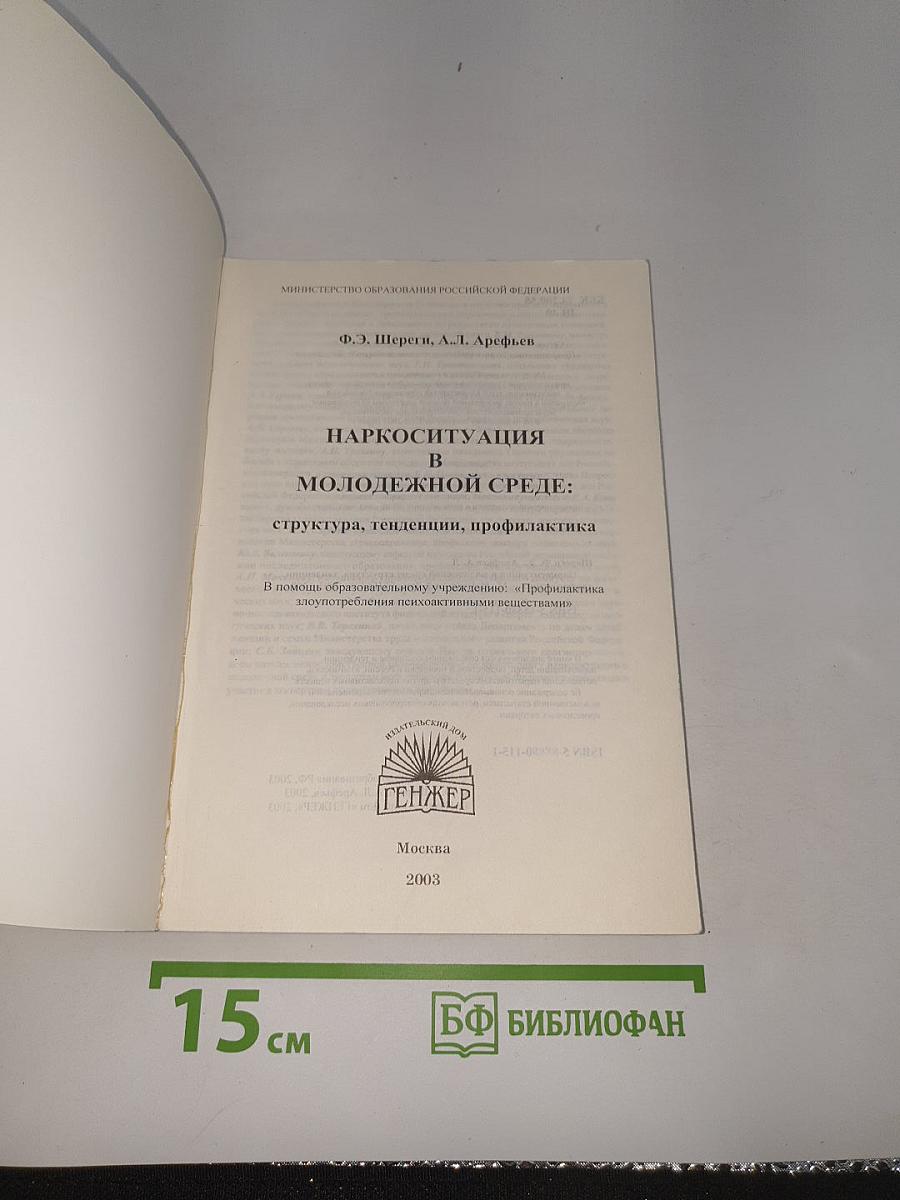Наркоситуация в молодежной среде