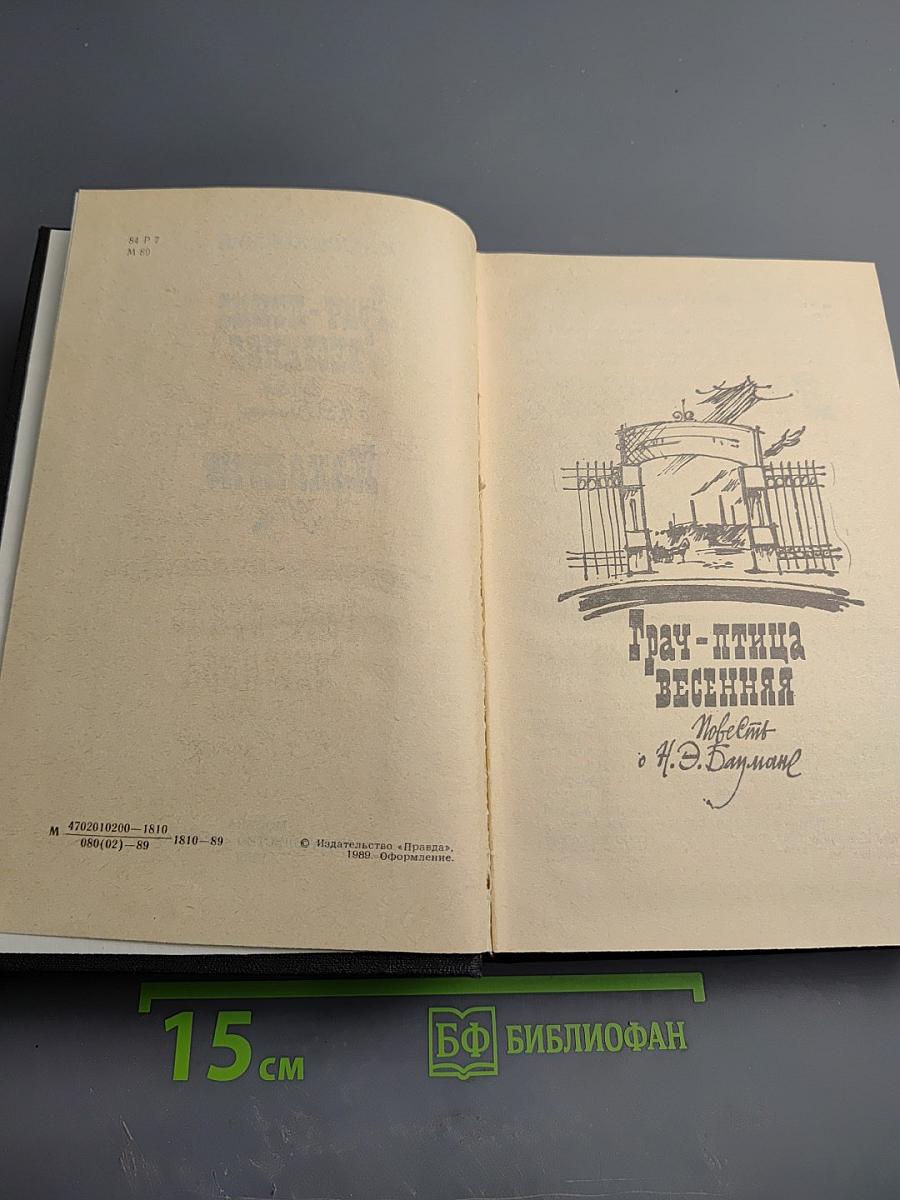 Грач-птица весенняя. Повесть о Н. Э. Баумане. Накануне 1917 года