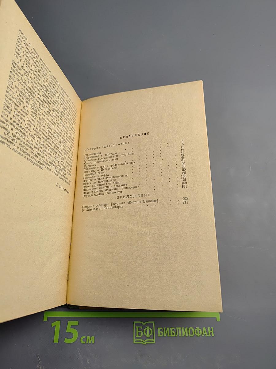 История одного города