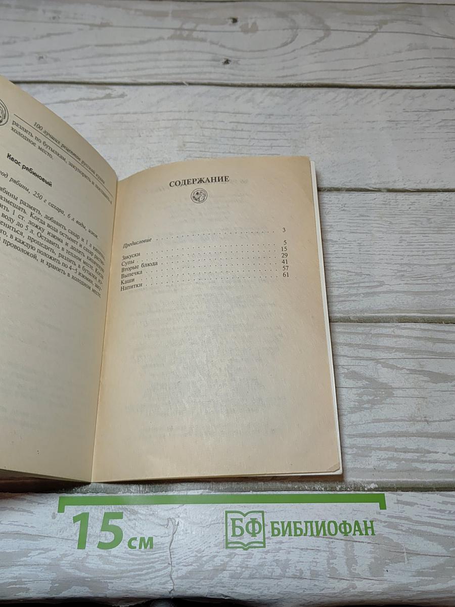 100 лучших рецептов русской кухни