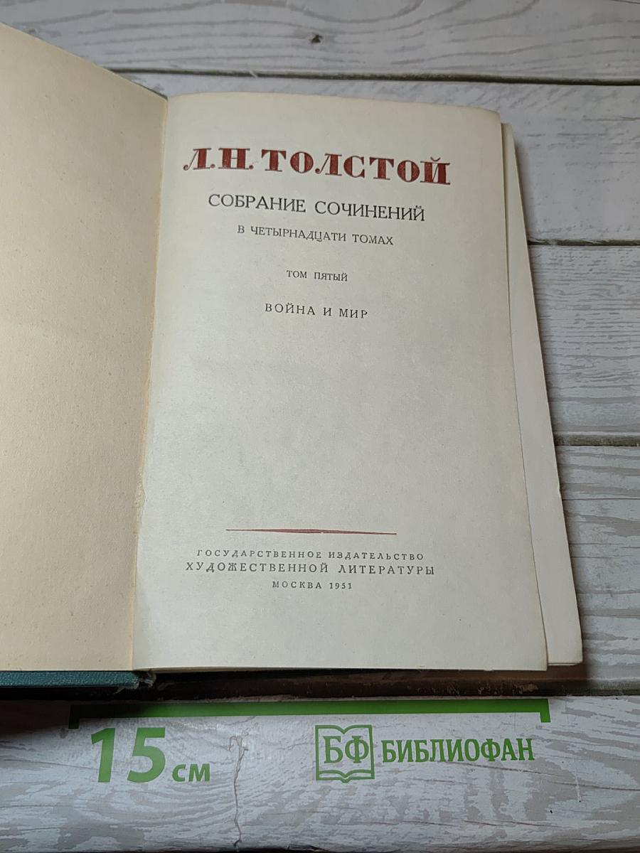 Война и мир. Том пятый