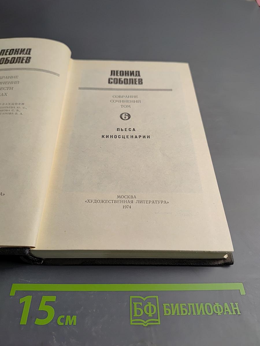 Собрание сочинений. Том 6. Пьеса. Киносценарии