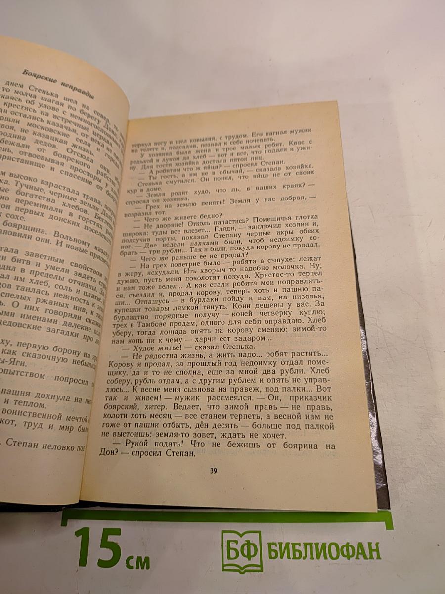 Степан Разин. Книга первая
