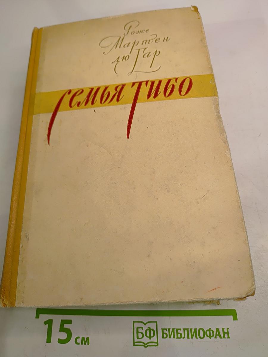 Семья Тибо. Том 2