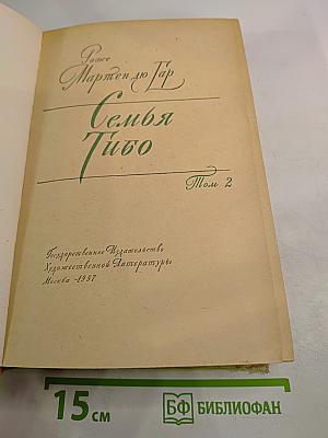 Семья Тибо. Том 2