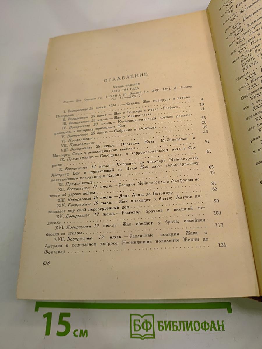 Семья Тибо. Том 2