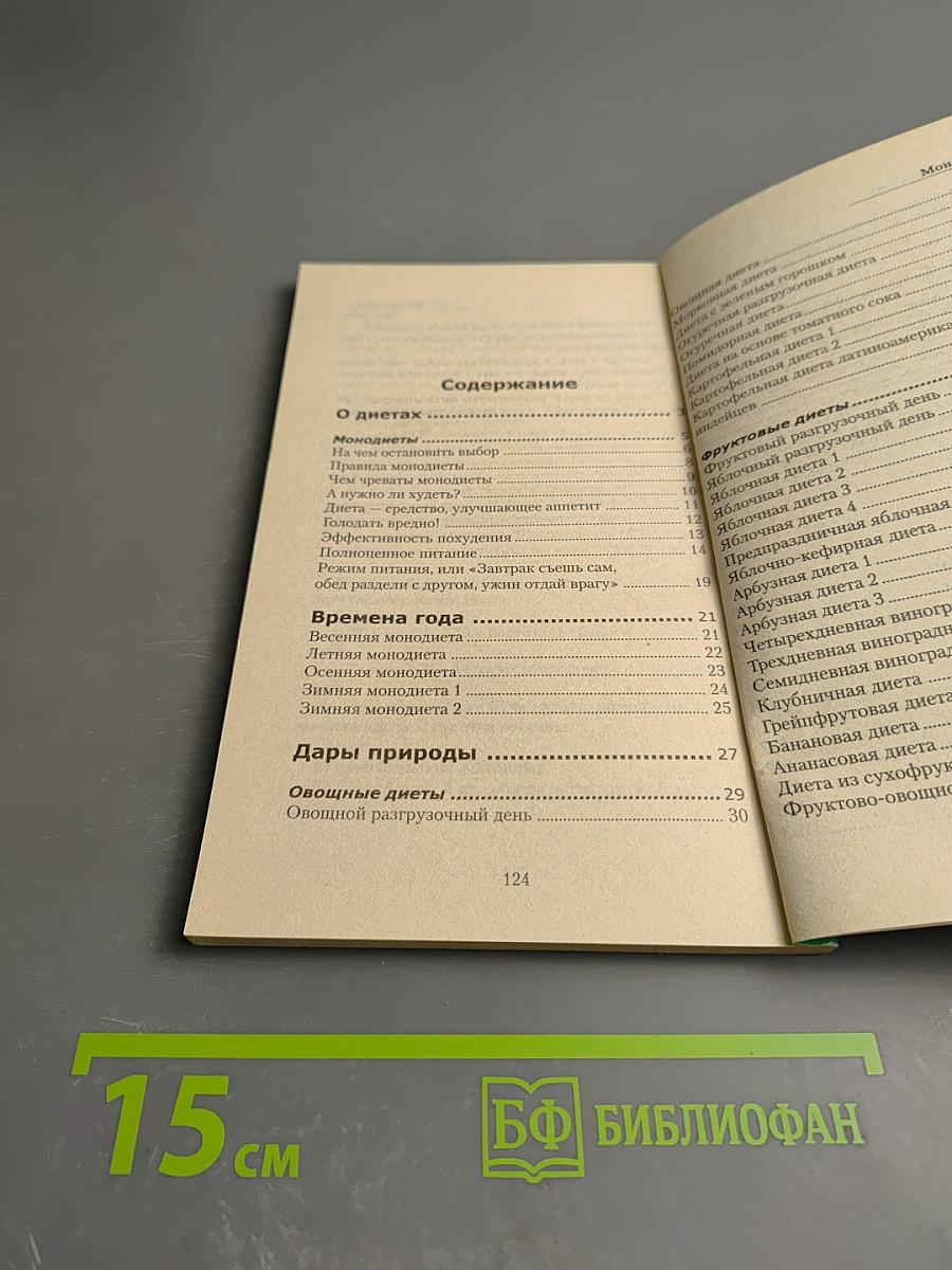 Монодиеты: яблочная, соковая, рисовая и другие