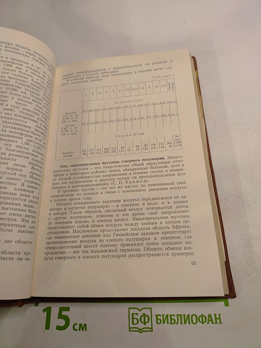 Физическая география частей света. Африка