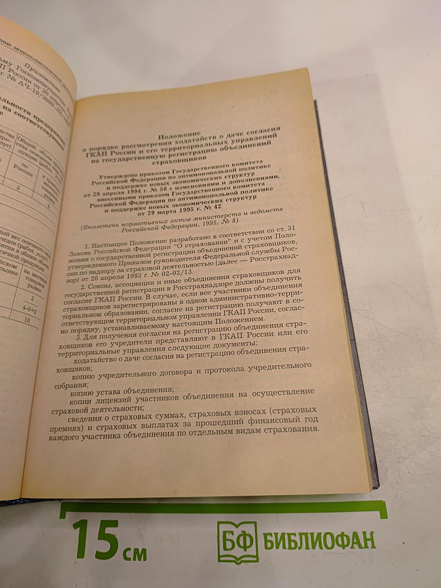 Законодательство о конкуренции и защите прав потребителей