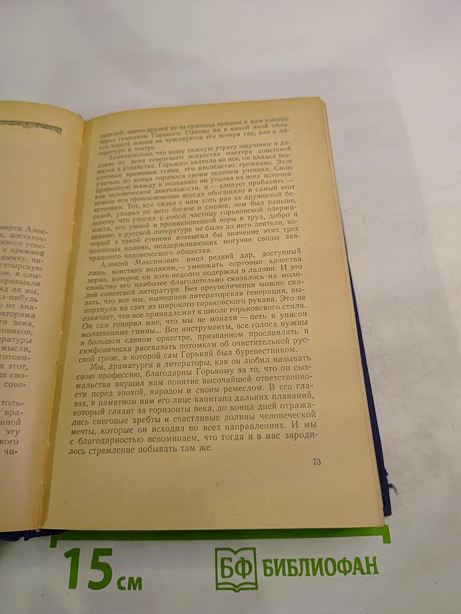 М. Горький в воспоминаниях современников