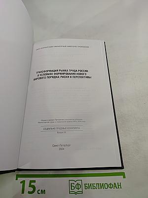 Трансформация рынка труда России в условиях формирования нового мирового порядка: риски и перспективы. Выпуск 53
