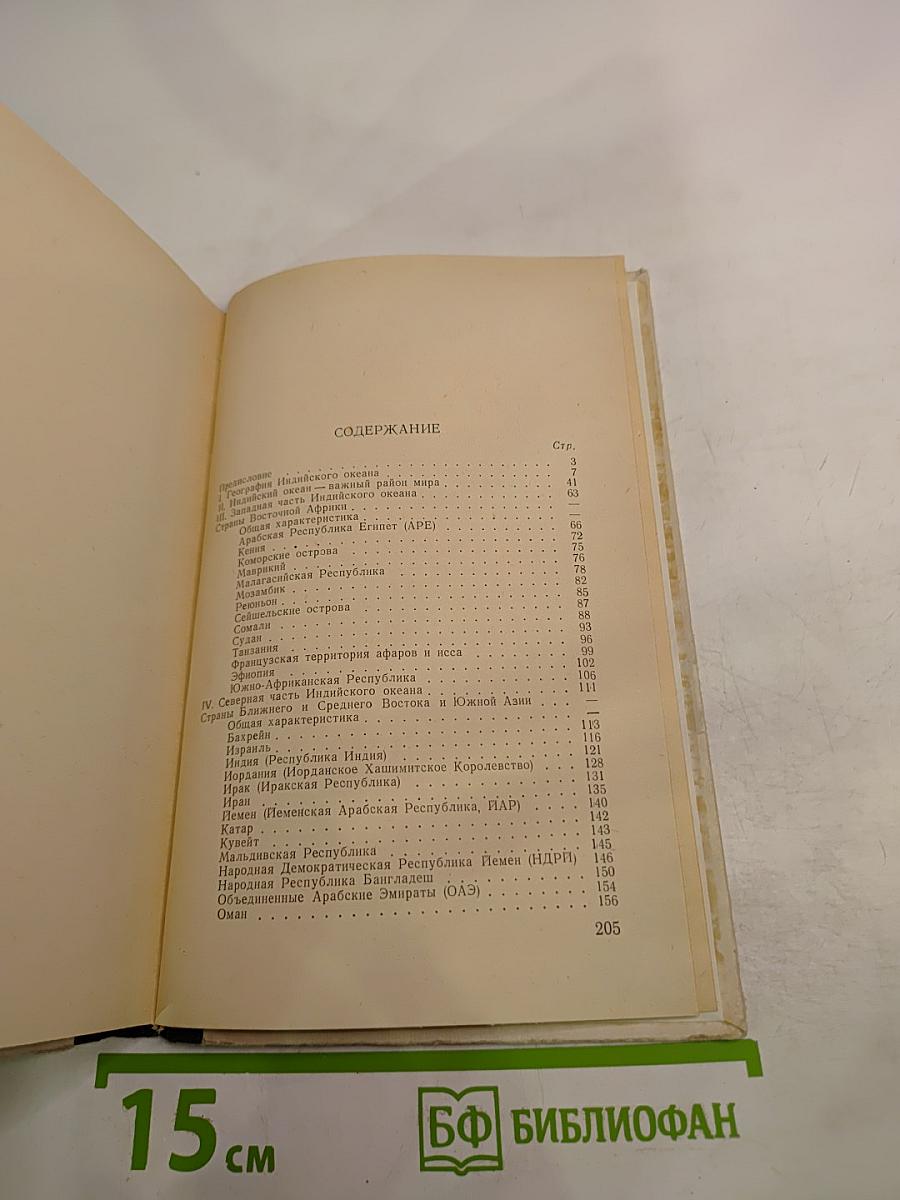 У Карты Индийского океана