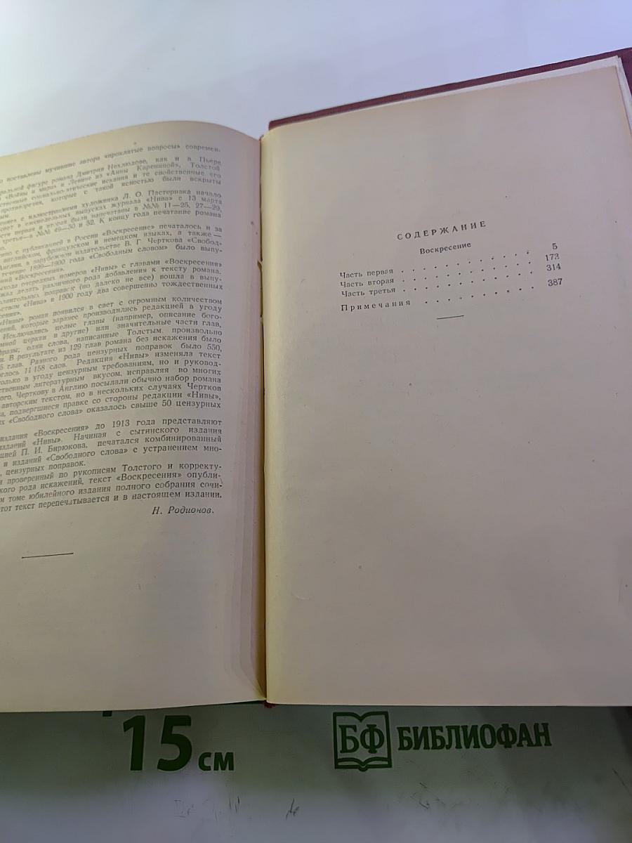 Л.Н. Толстой. Собрание художественных произведений. Том 11: Воскресение