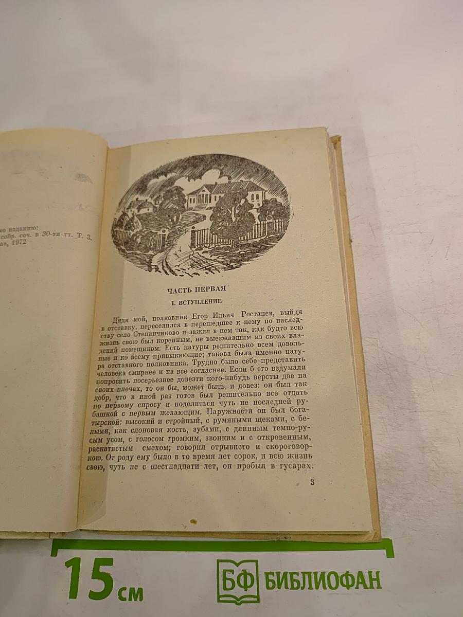 Село Степанчиково и его обитатели