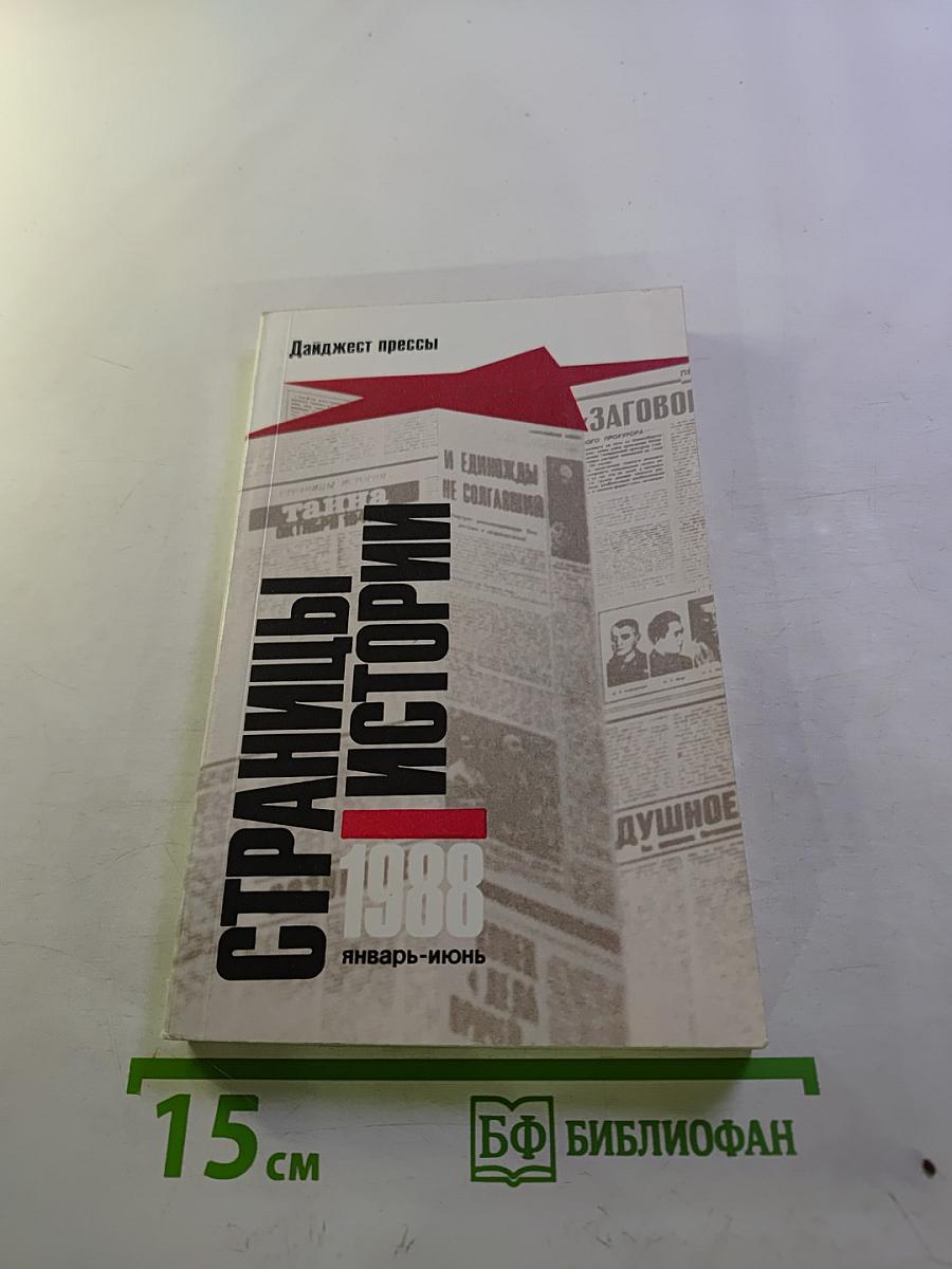 Страницы истории 1988. Январь-июнь