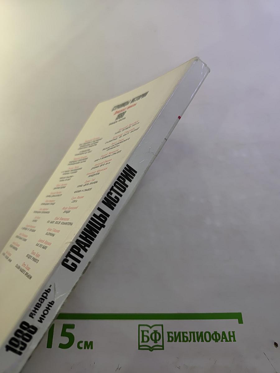 Страницы истории 1988. Январь-июнь