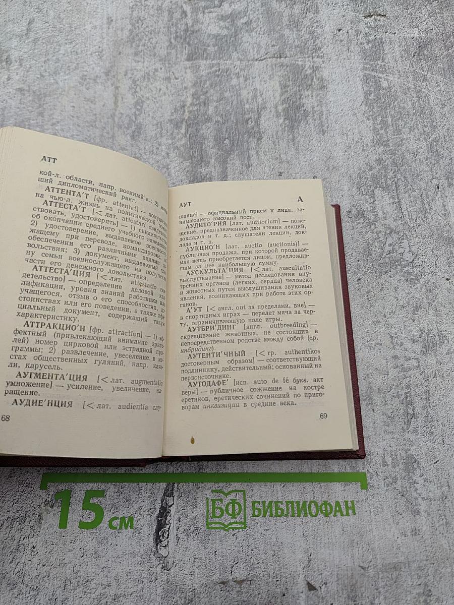 Краткий словарь иностранных слов