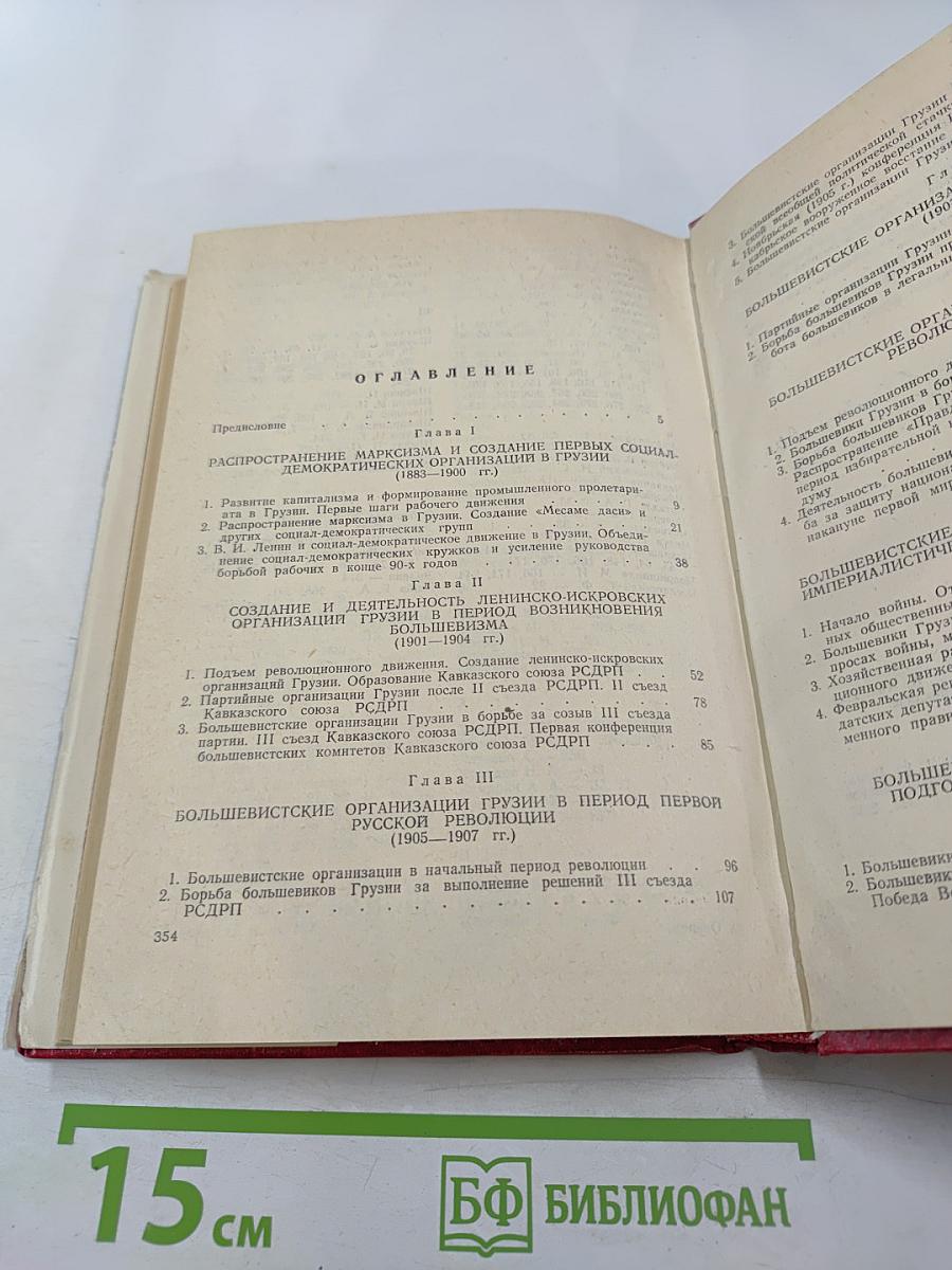 Очерки истории Коммунистической партии Грузии. Часть первая