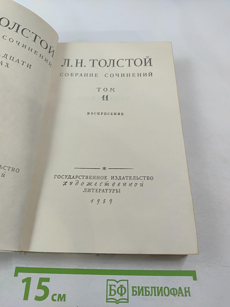Воскресение (Собрание сочинений. Том 11)