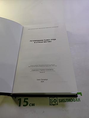 Регулирование рынка труда в странах Востока. Выпуск 51