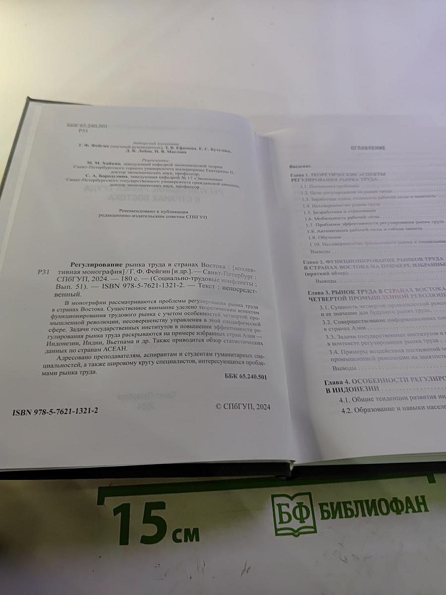 Регулирование рынка труда в странах Востока. Выпуск 51