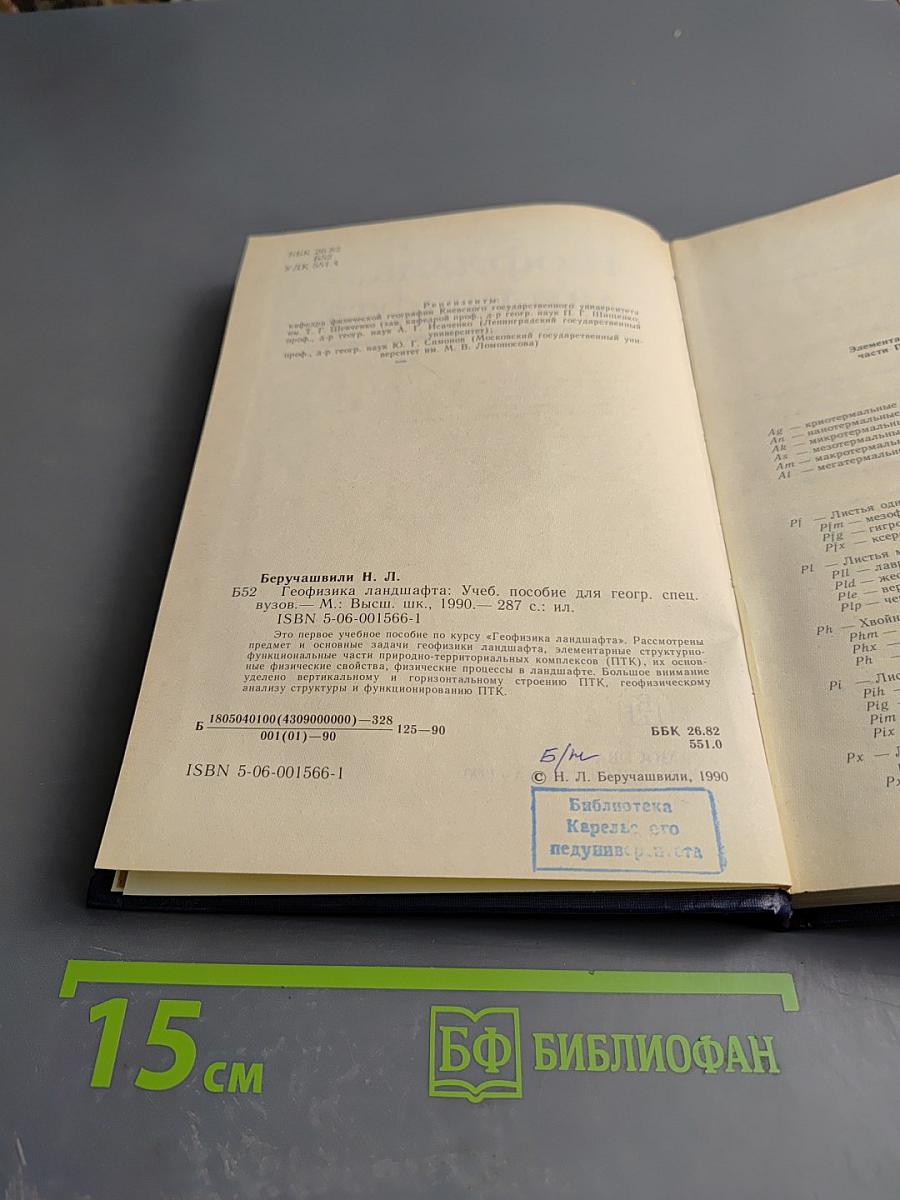 Геофизика ландшафта