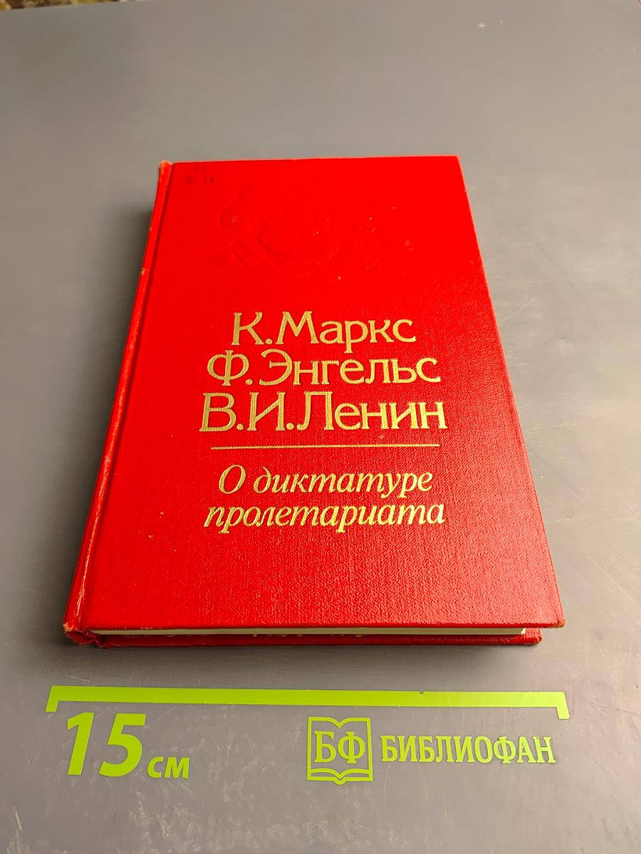 О диктатуре пролетариата