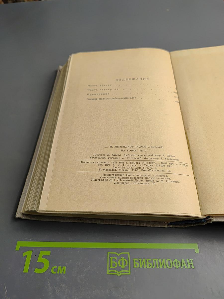 На горах. Книга вторая