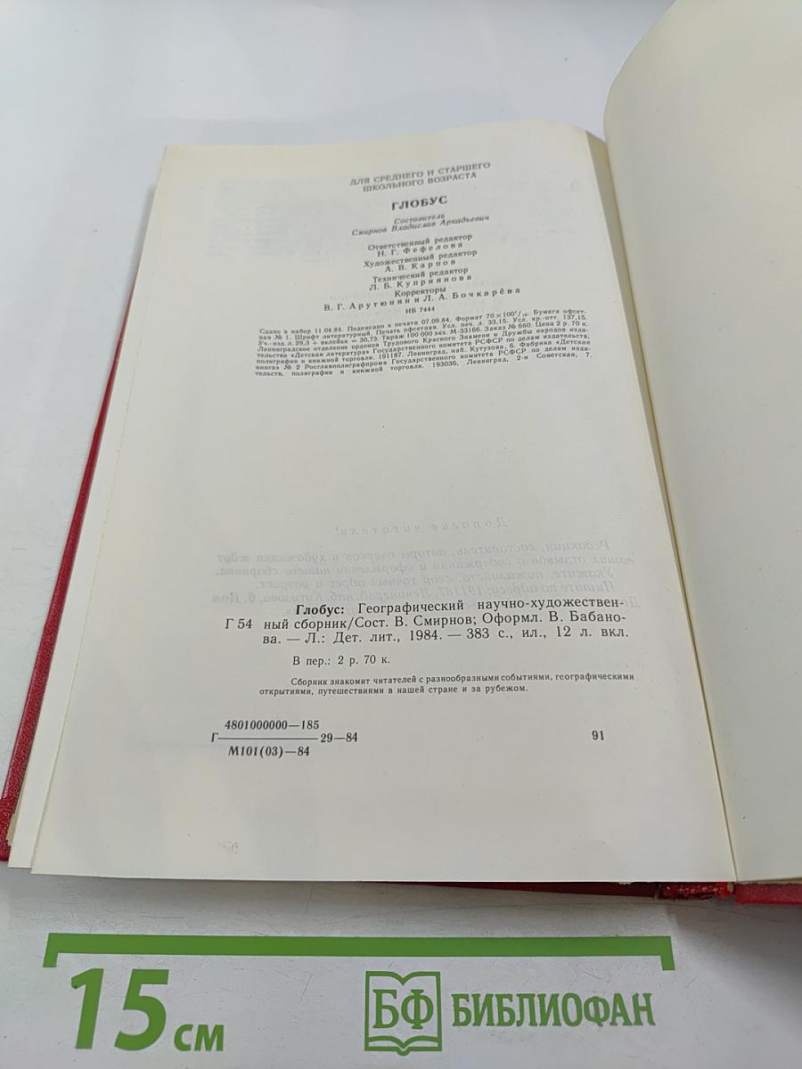 Глобус 1984