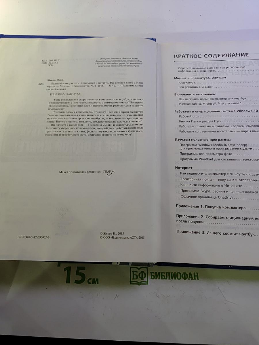 Большой самоучитель. Компьютер и ноутбук. Все в одной книге! Новейшая Windows 10