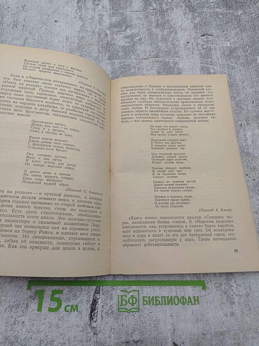 Генрих Гейне. Биография писателя. Книга для учащихся