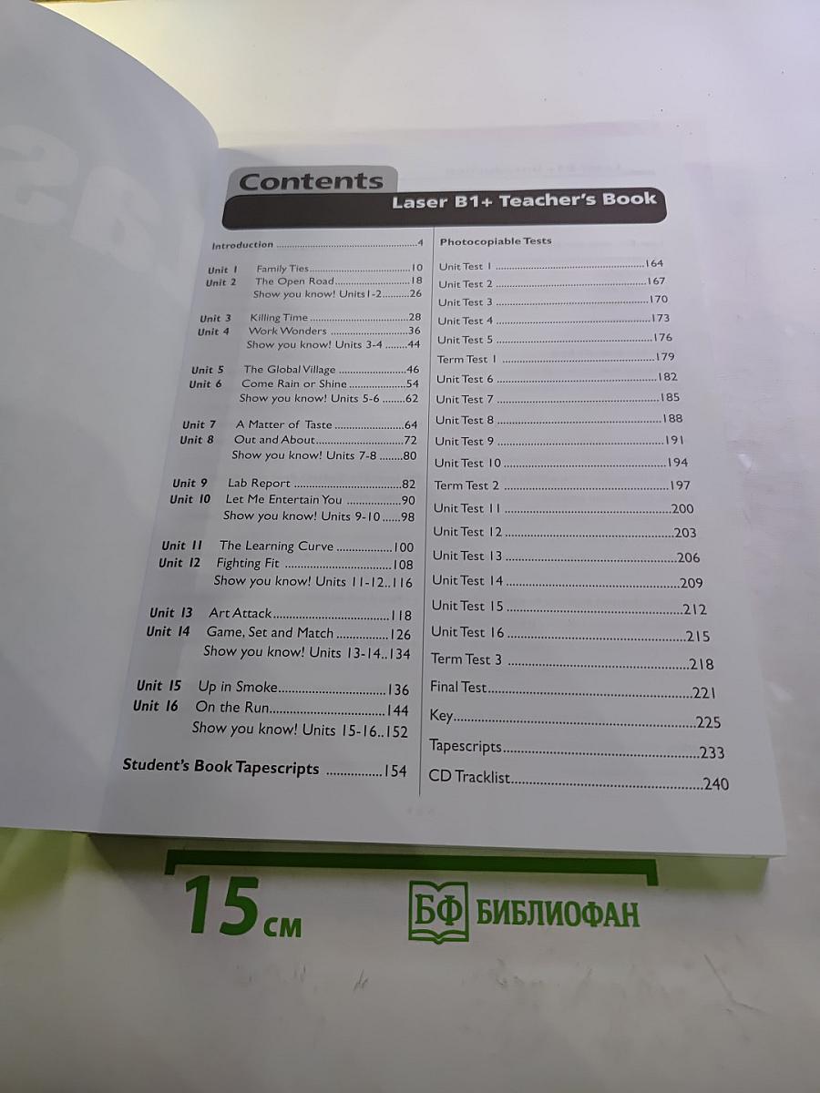 Laser B1+ Teacher's Book