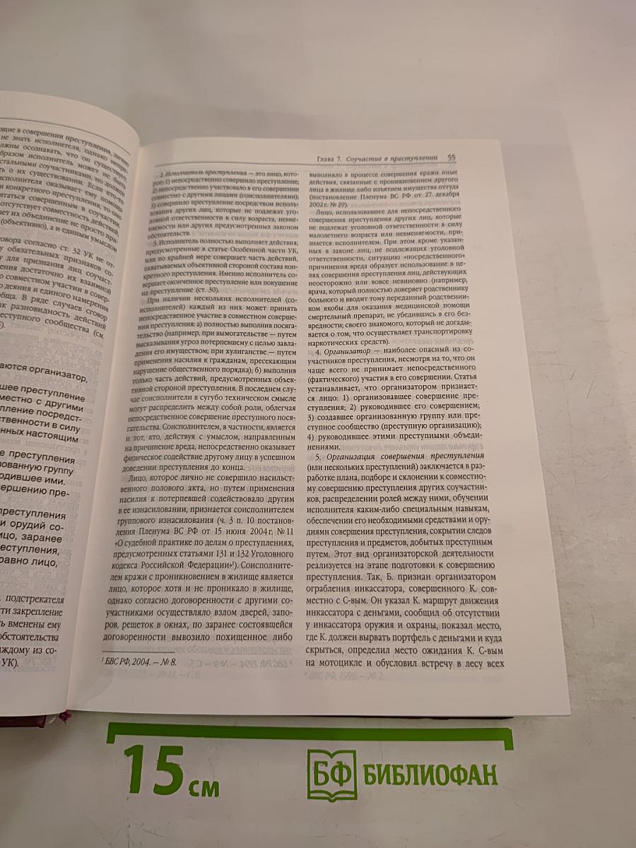 Комментарий к Уголовному кодексу Российской Федерации
