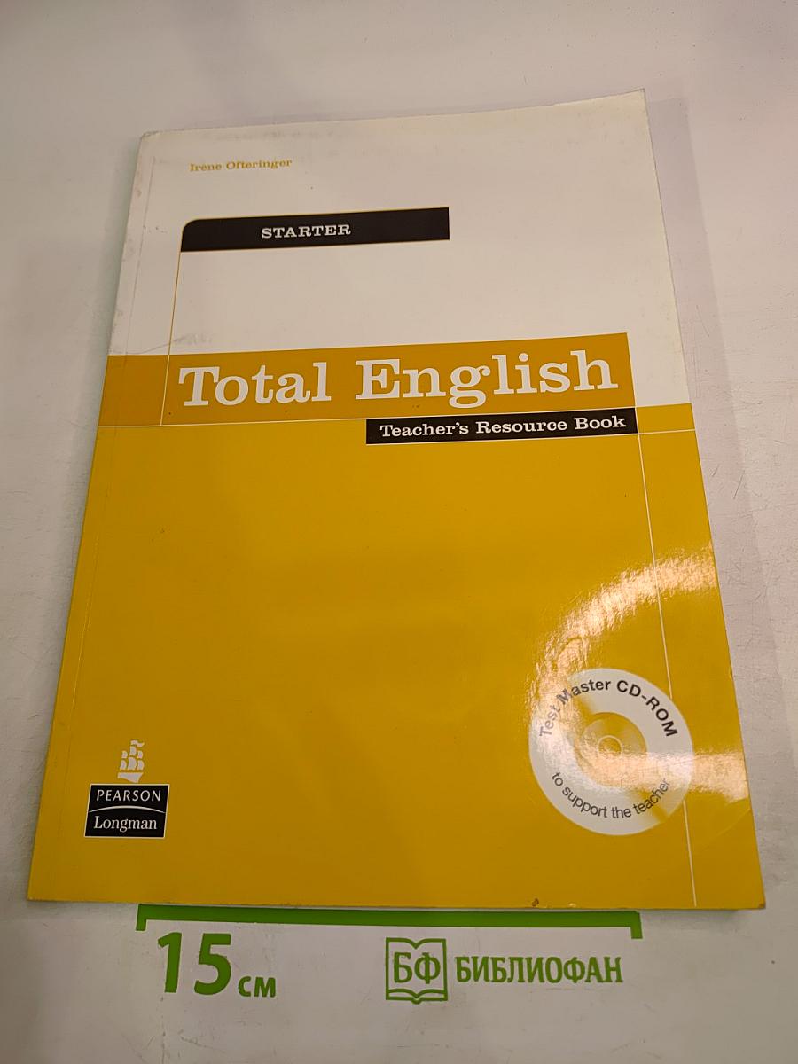 Total English Starter Teacher's Resource Book