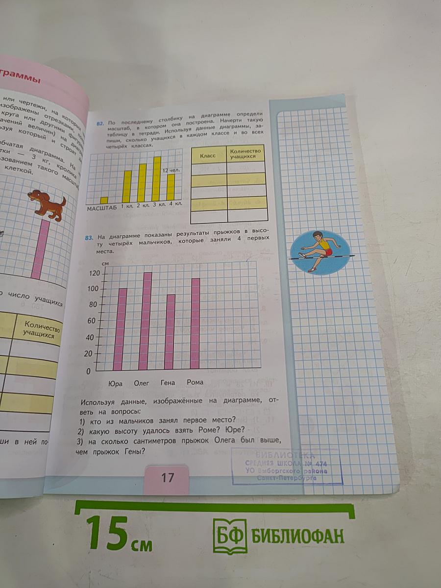 Математика 4 класс. Часть 1