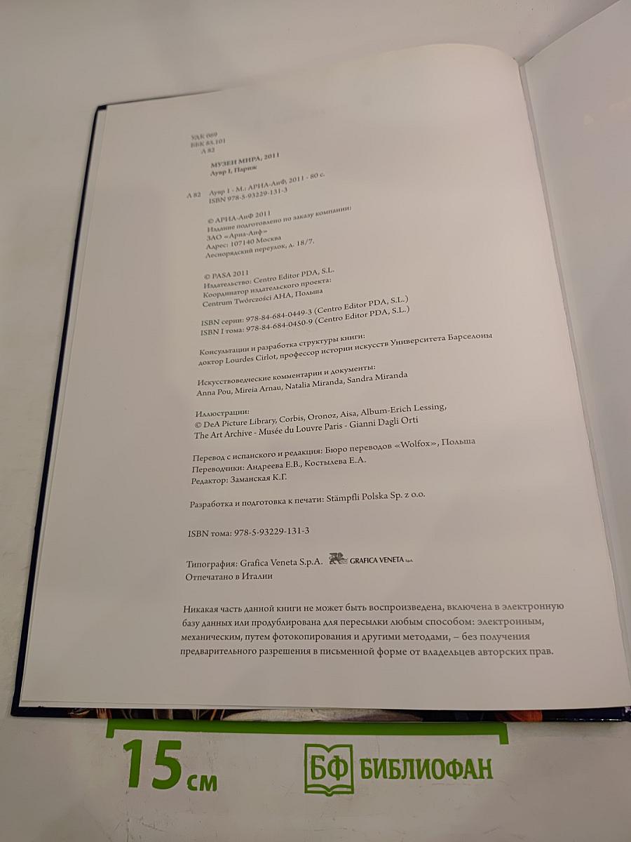 Лувр I. Париж. Музеи мира