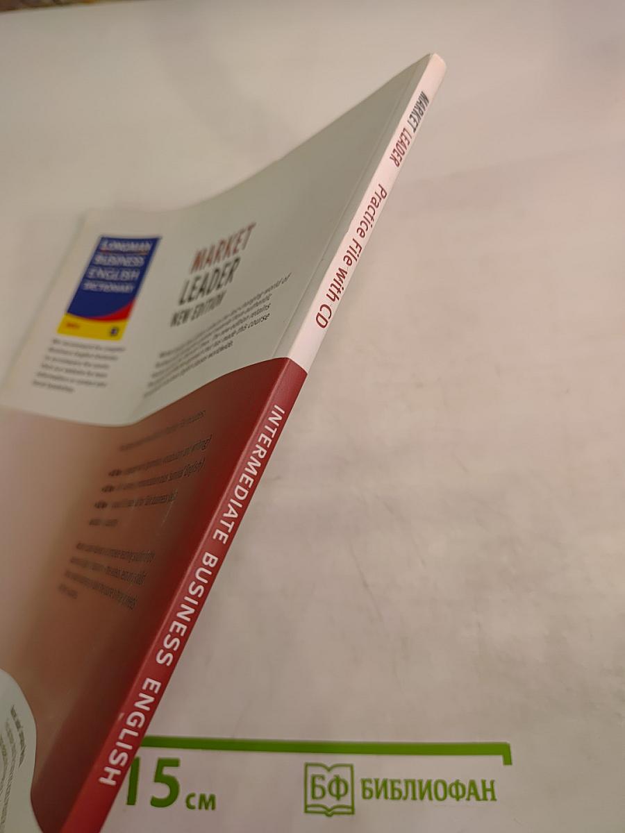 Market Leader New Edition Intermediate Business English Practice File with CD