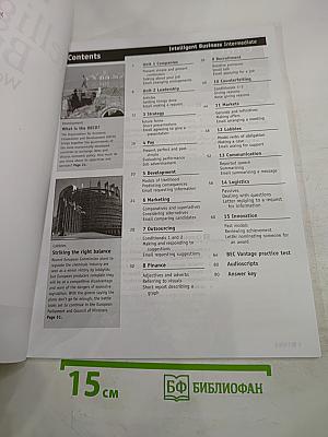 Intelligent Business Workbook Intermediate Business English