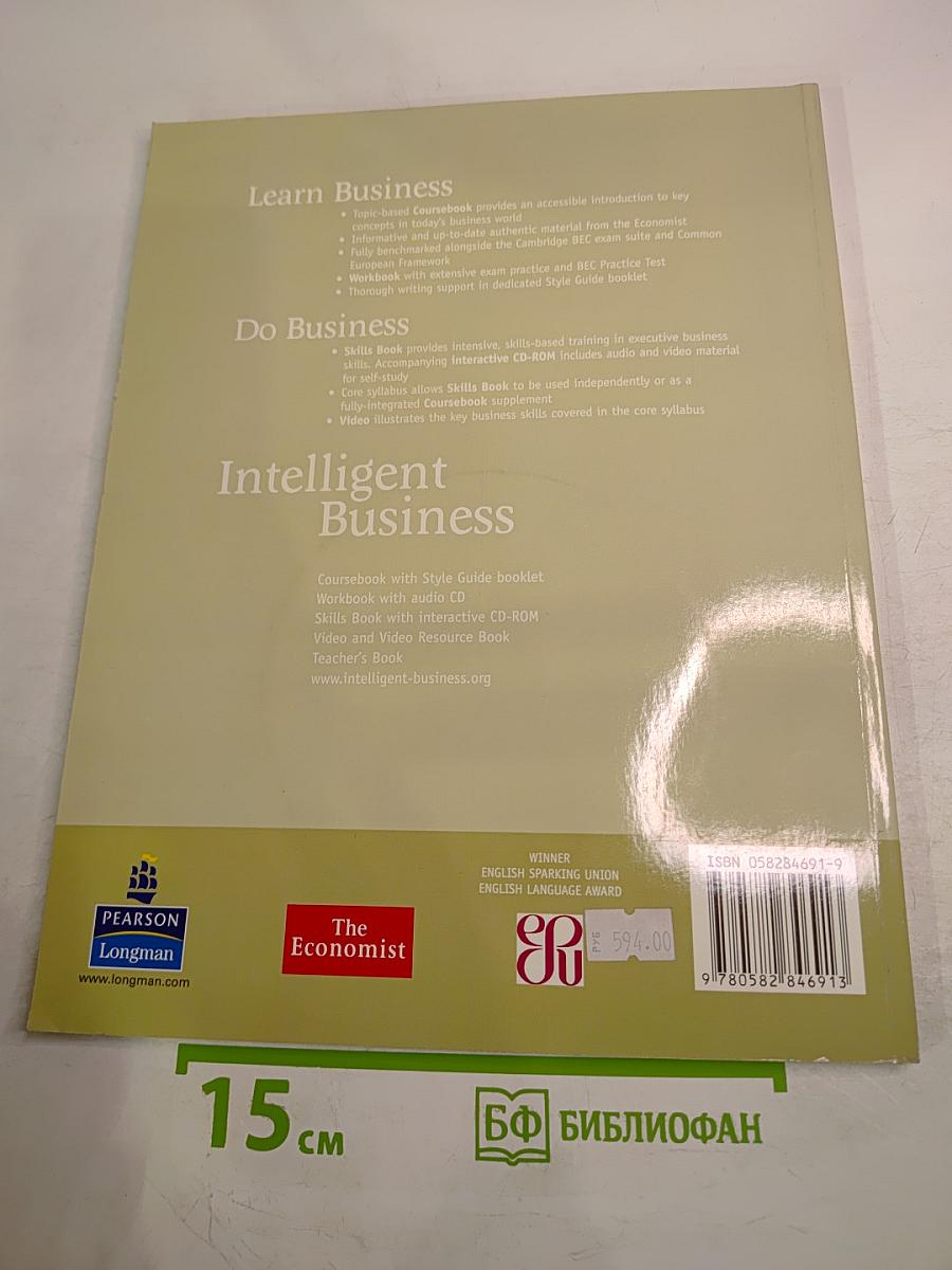 Intelligent Business Workbook Intermediate Business English