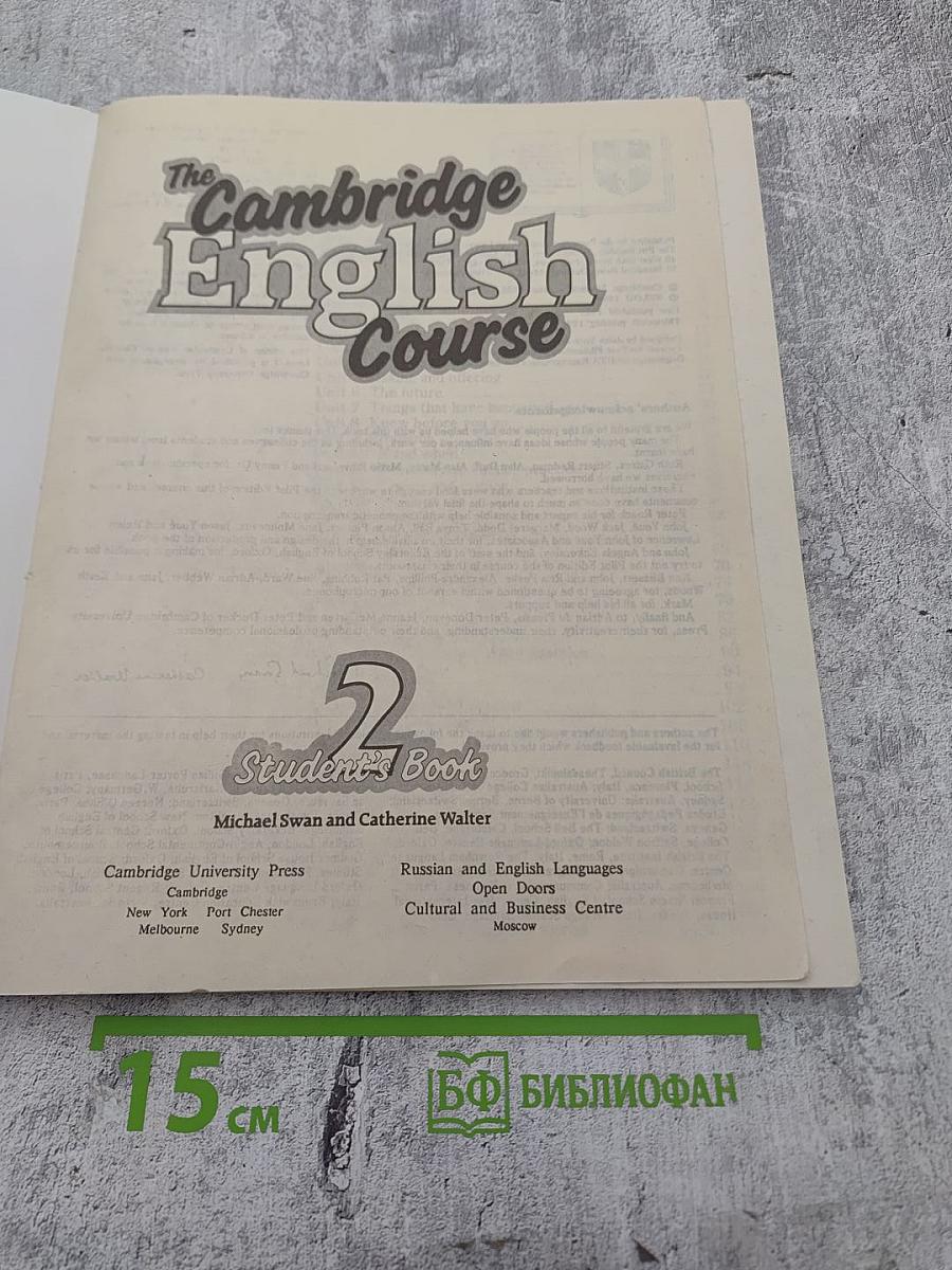 The Cambridge English Course Student's Book 2