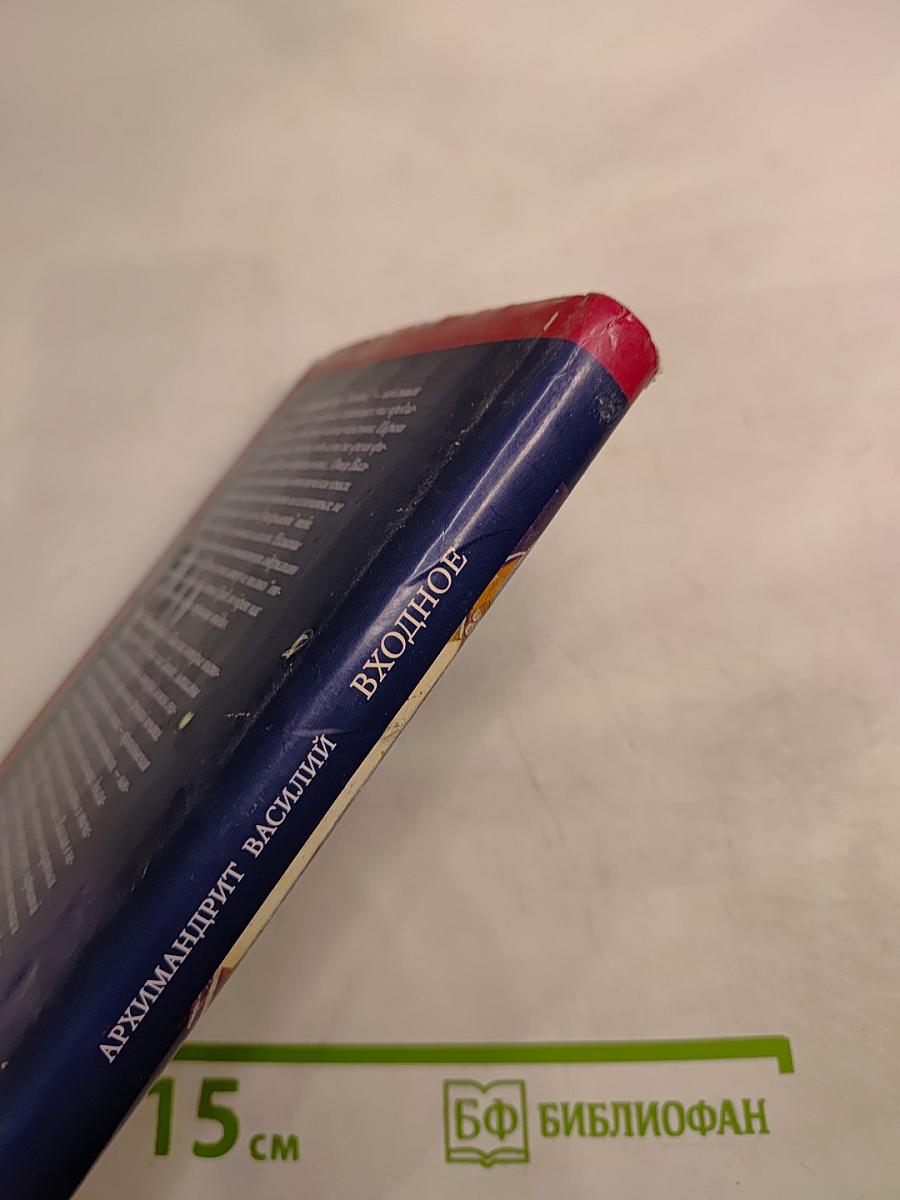 Входное: Элементы литургического опыта таинства единства в Православной Церкви