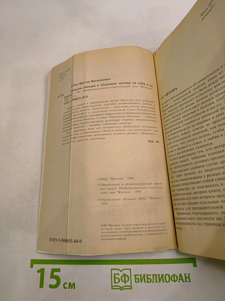 Энергия эмоций в общении: Взгляд на себя и на других