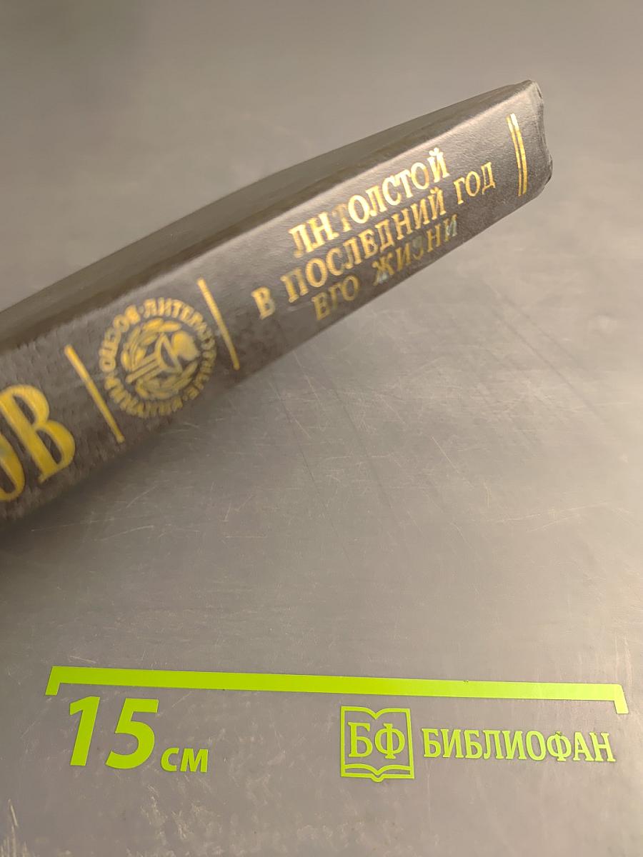 Л. Н. Толстой в последний год его жизни