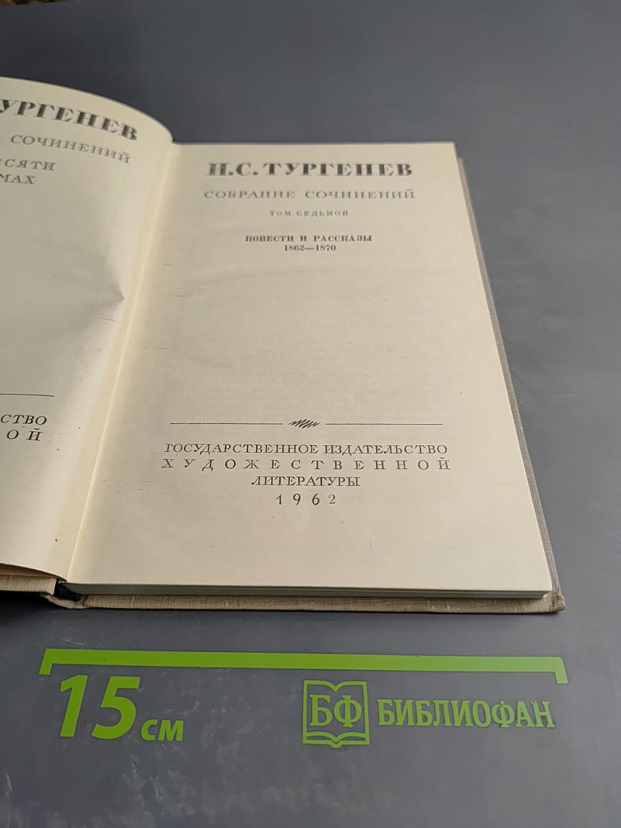 Собрание сочинений. Том седьмой: Повести и рассказы 1862-1870