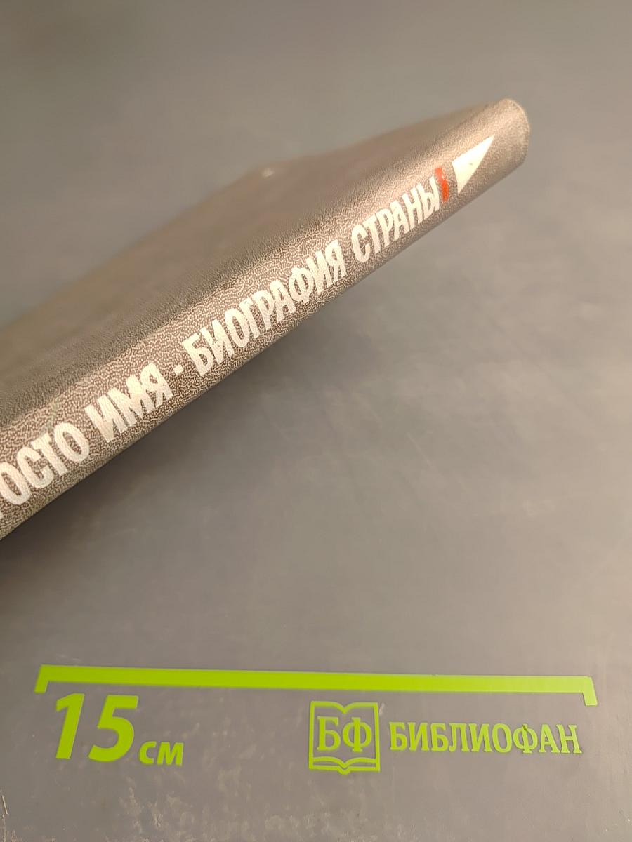 Не просто имя - биография страны. Книга первая