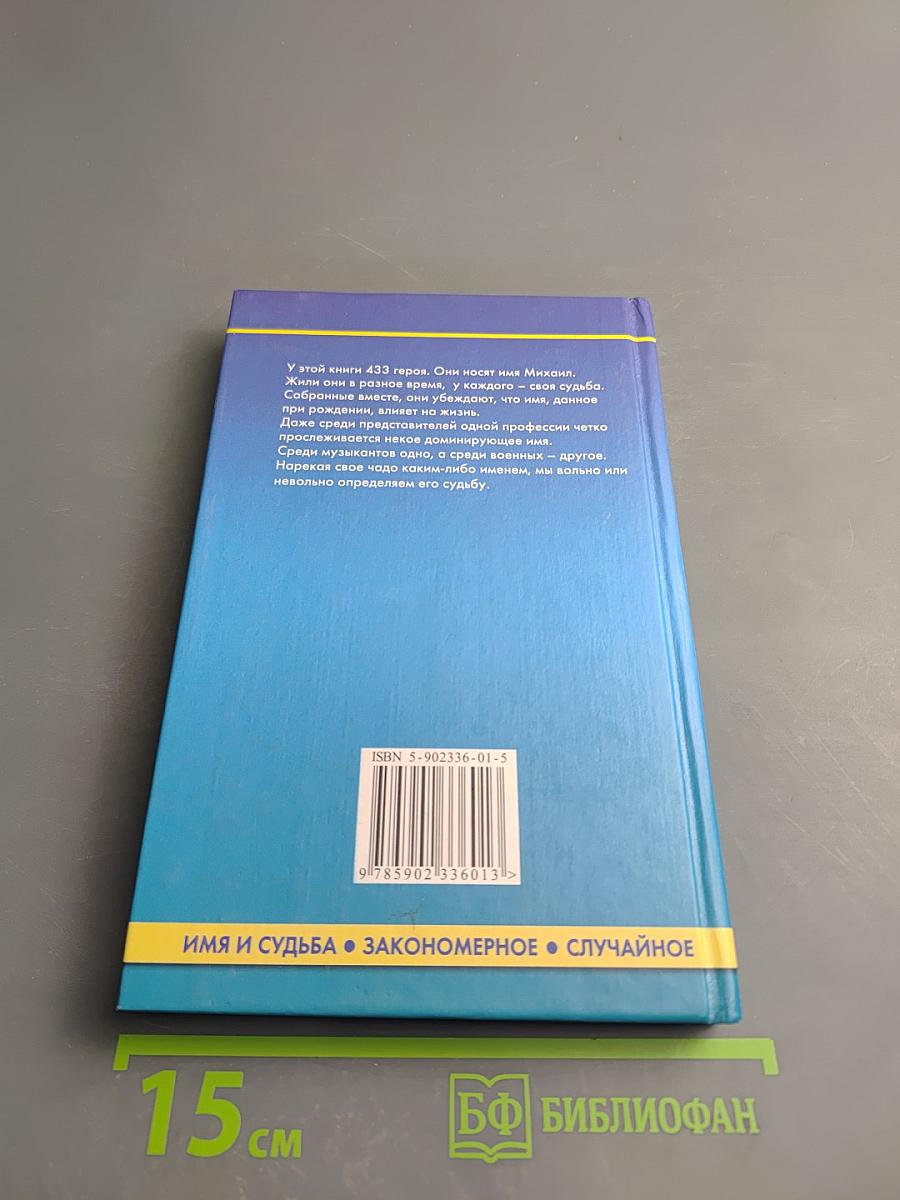 МИХАИЛ. Имя и судьба. Закономерное. Случайное