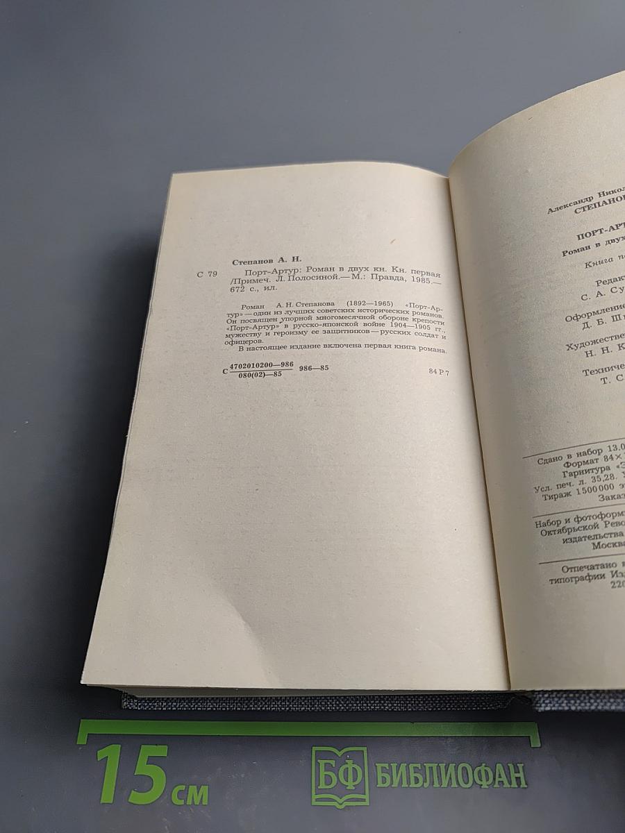 Порт-Артур. Роман в двух книгах. Книга первая